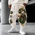 Unisex Anime-print Trousers