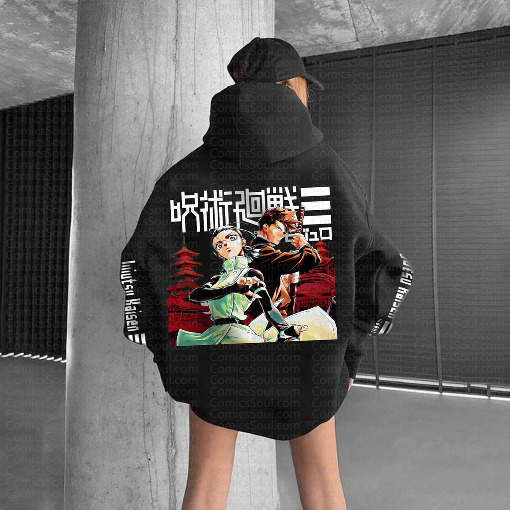 "Comicssoul" Unisex Anime Inspired Vintage Hoodie