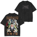 Hashiratrainingarc Vintage Anime Unisex Washed T-Shirt| KNY