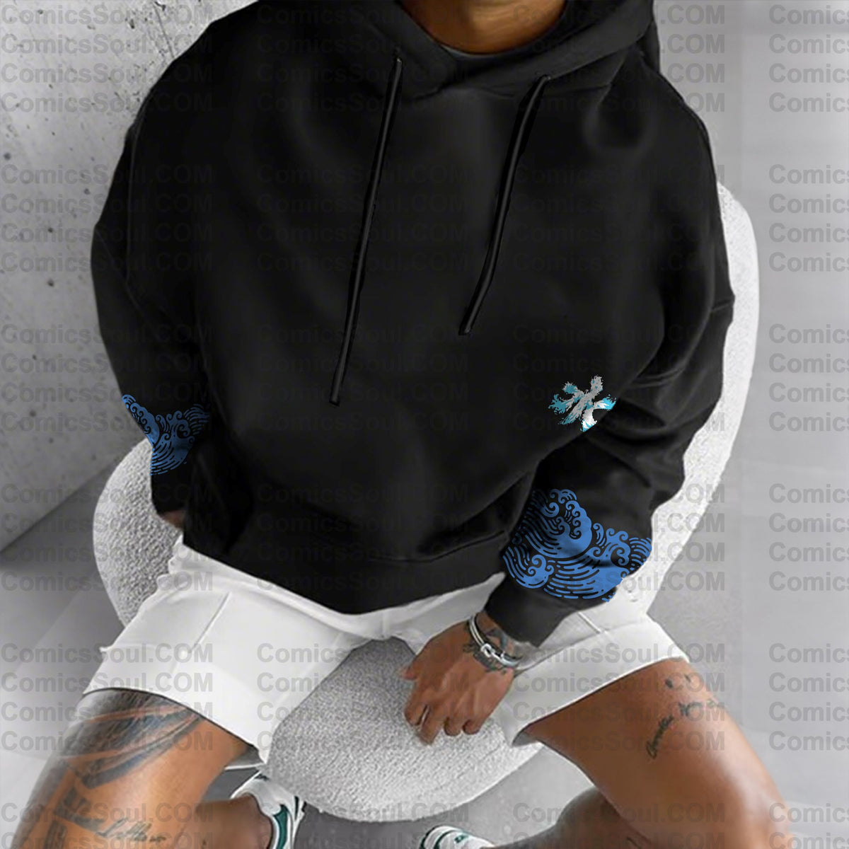 Unisex “ Comicssoul   ” Graphic Streetwear Vintage Hoodie