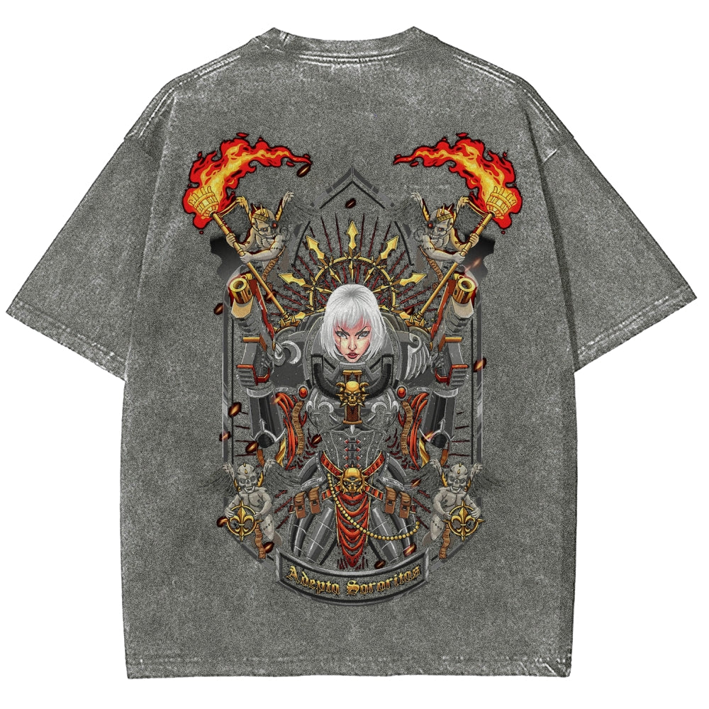 Unisex Fit Washed T-Shirt 丨WH40K