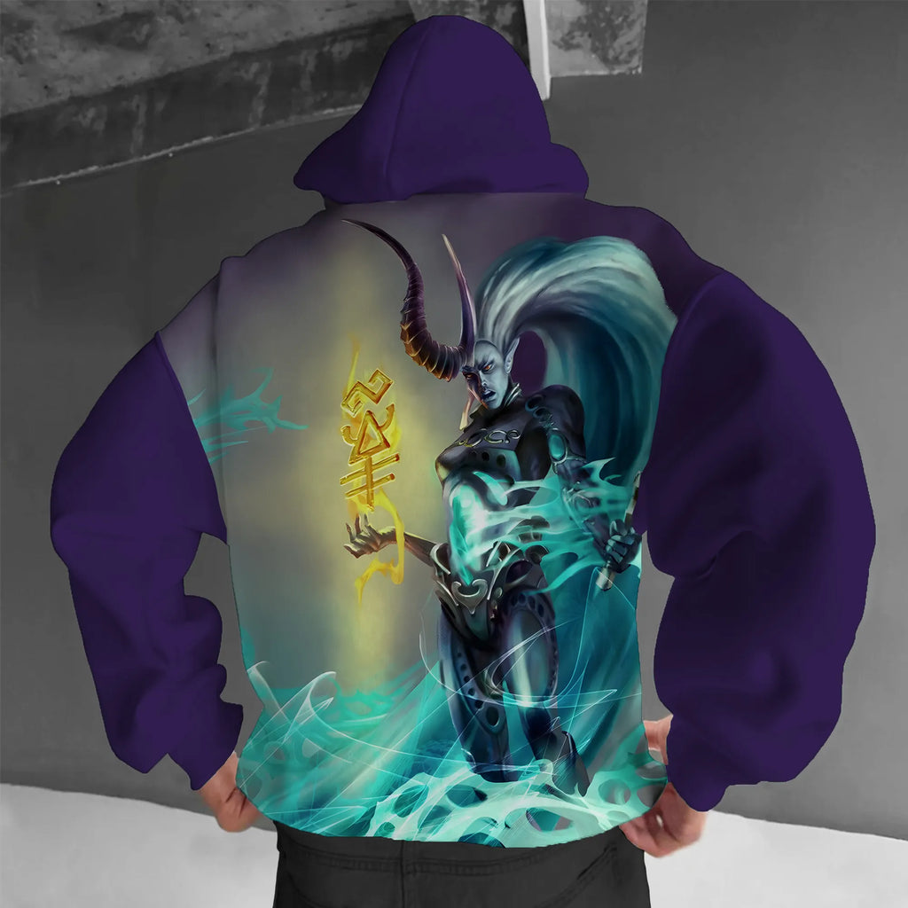 WH40K Game  Streetwear Vintage Hoodie