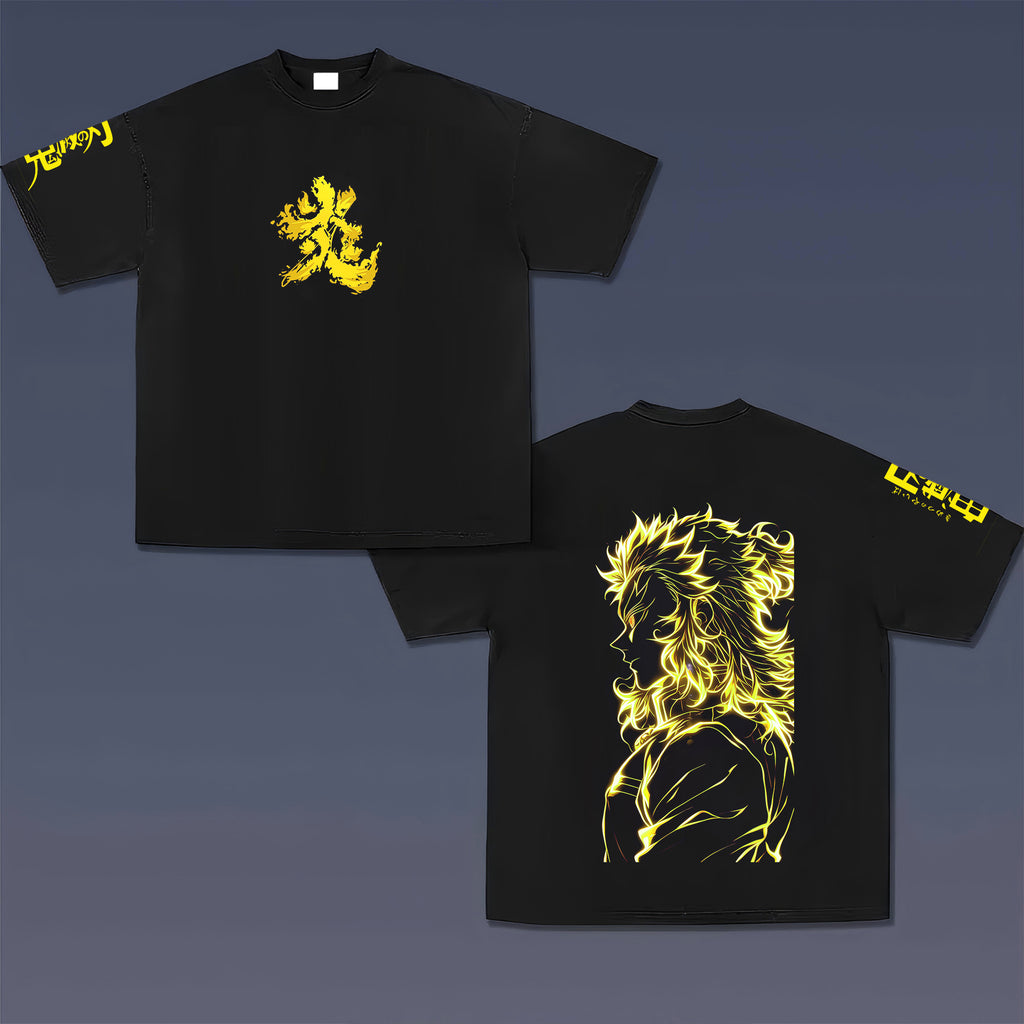 Unisex  " Demon slayer" Anime Inspired Vintage T-Shirt| KNY