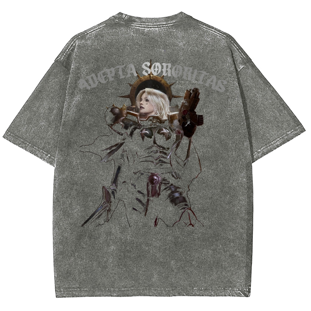 Unisex Fit Washed T-Shirt 丨WH40K