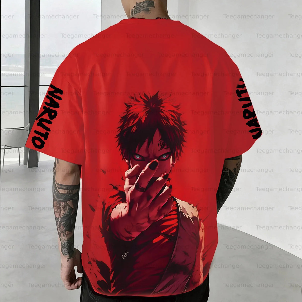 Unisex Naruto Anime Graphic Streetwear T-Shirts