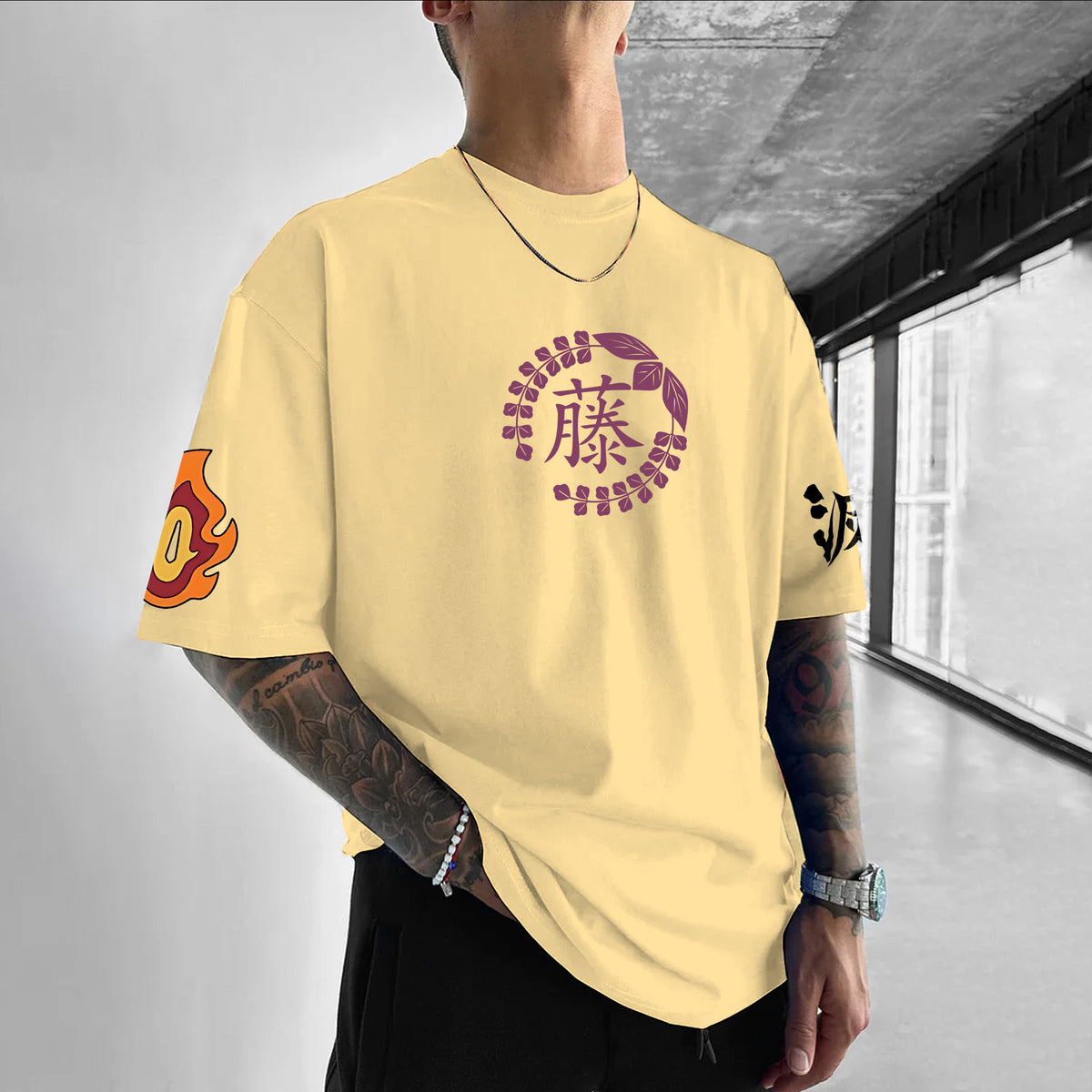 Unisex Anime Inspired Vintage T-Shirt| KNY