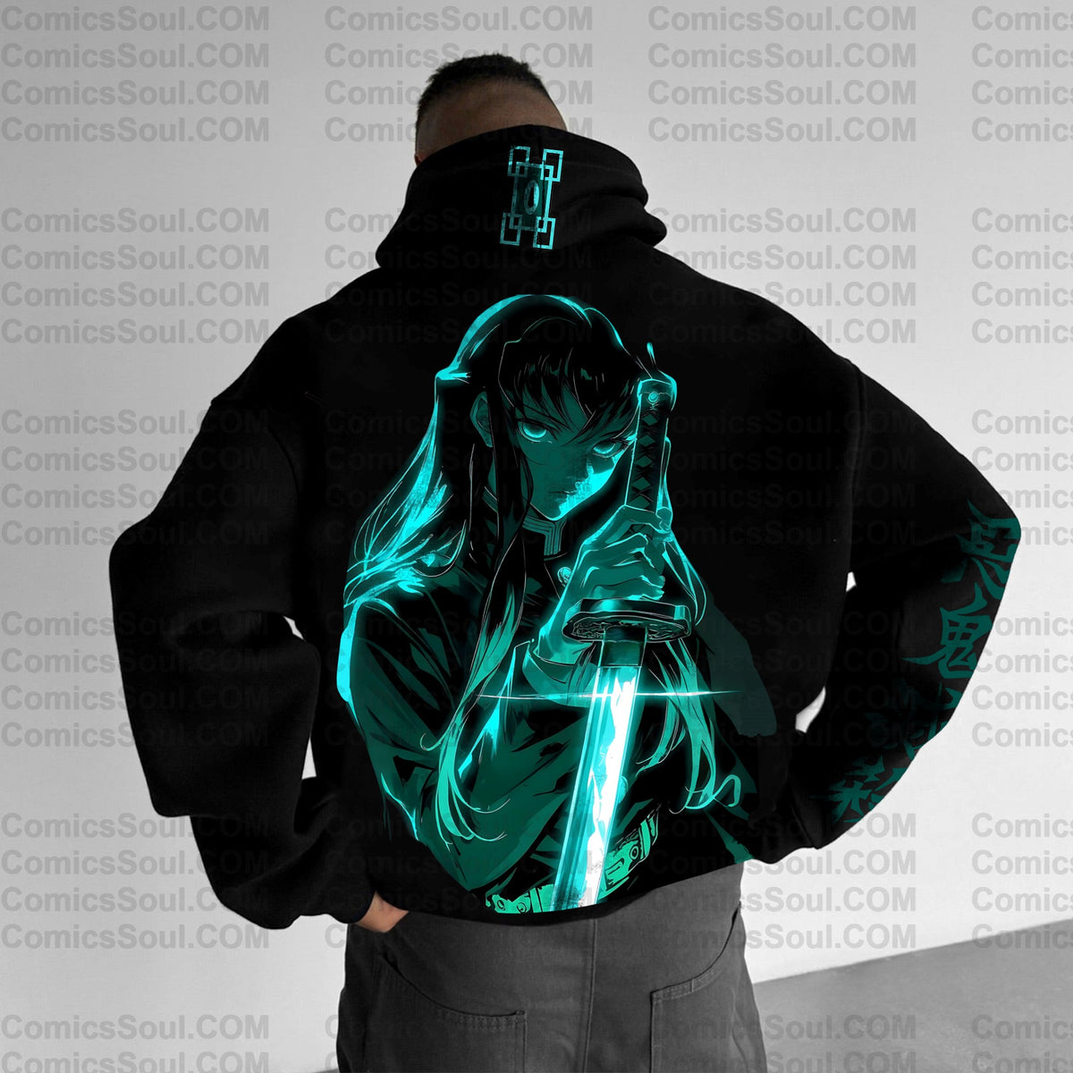 Unisex Anime Graphic Streetwear Vintage Hoodie| KNY