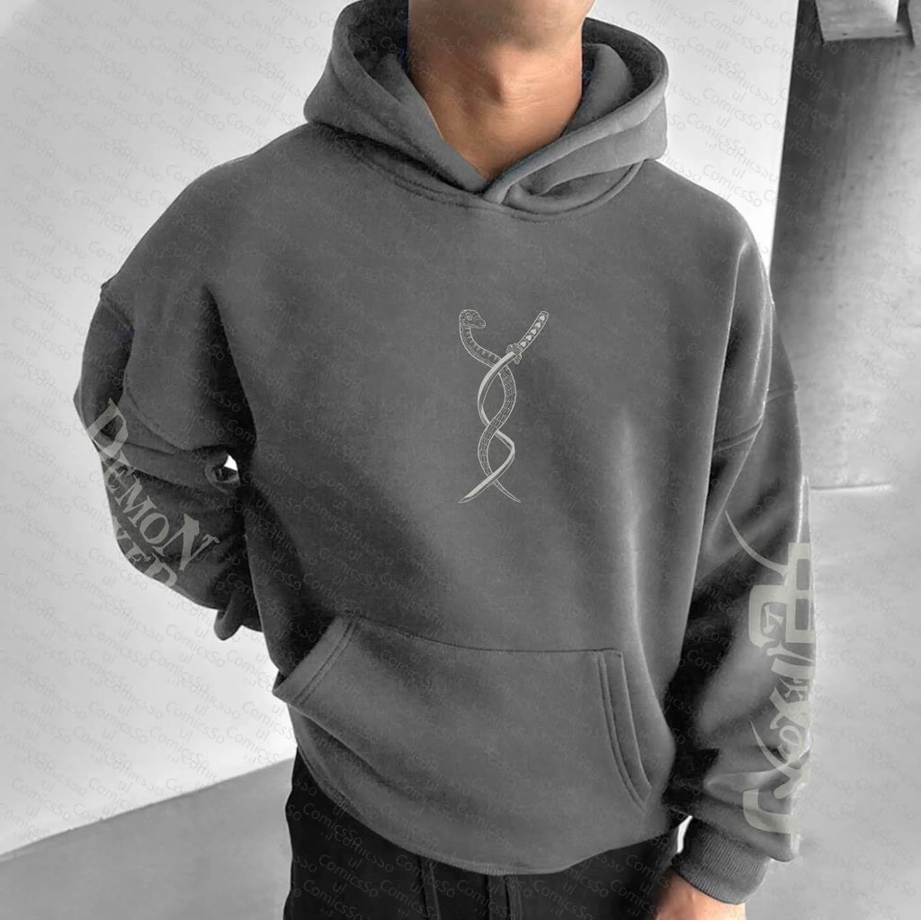 Unisex “Comicssoul” Anime Graphic Streetwear Vintage Hoodie