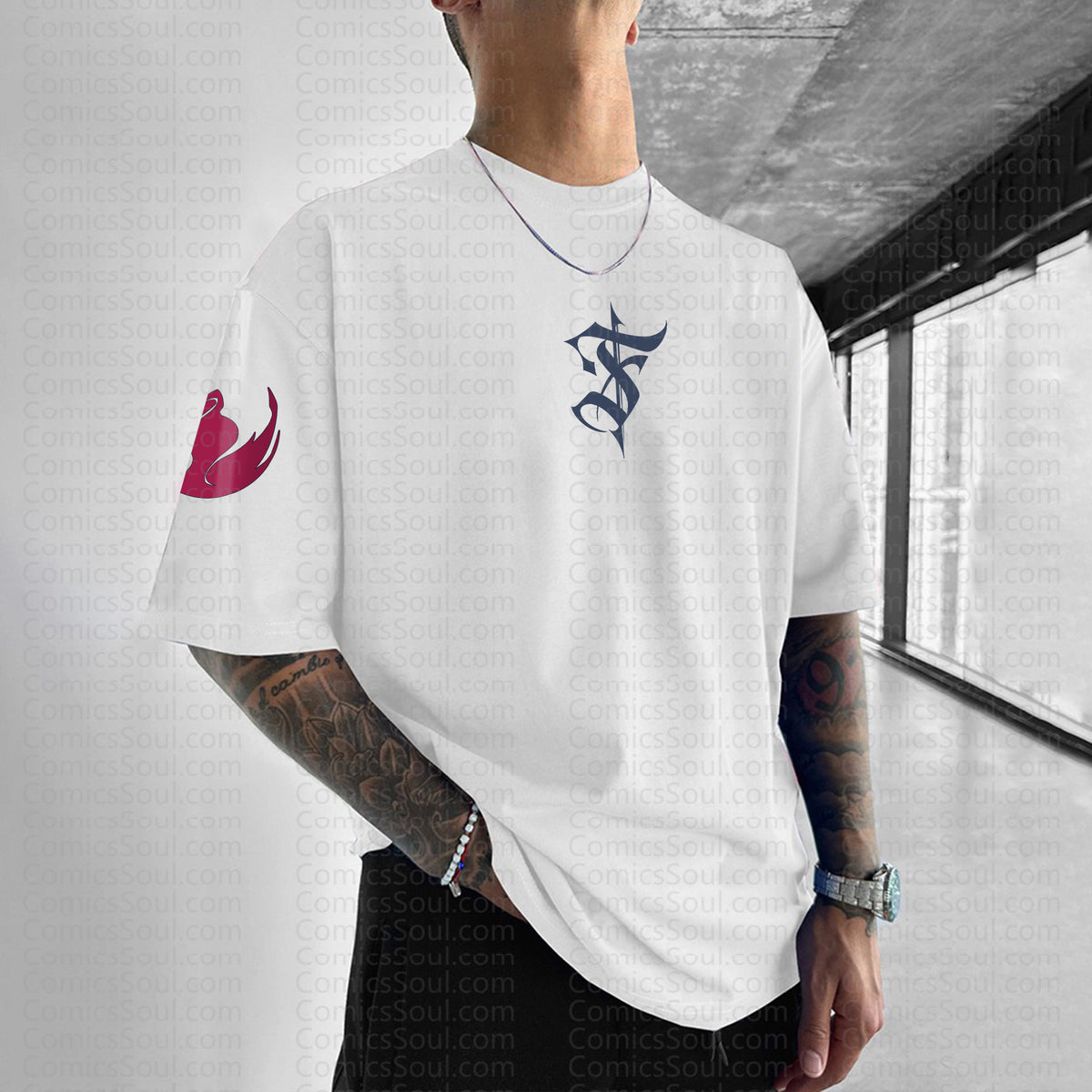 Unisex  "Comicssoul" Anime Inspired Vintage T-Shirt