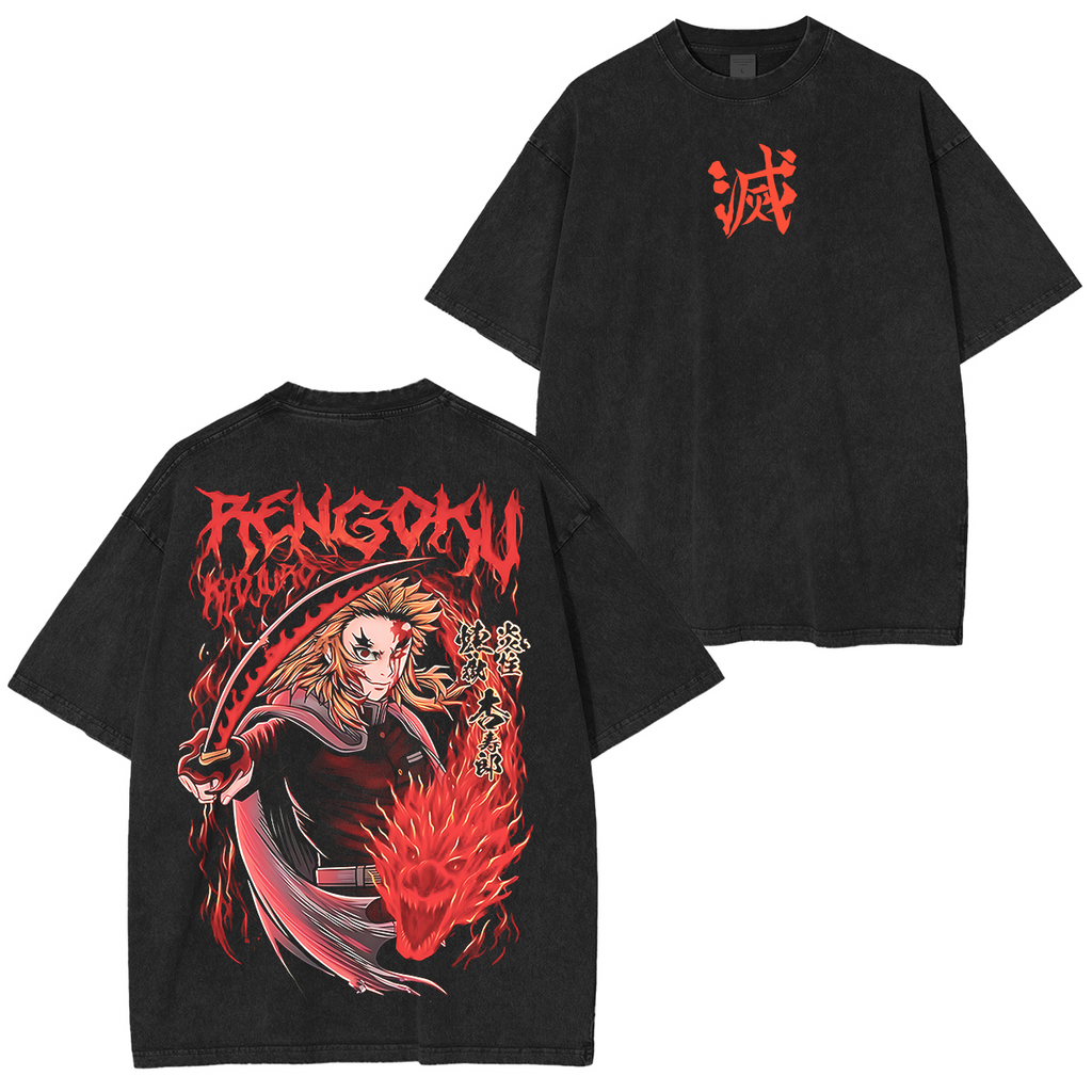 KNY Anime Unisex Washed T-Shirt