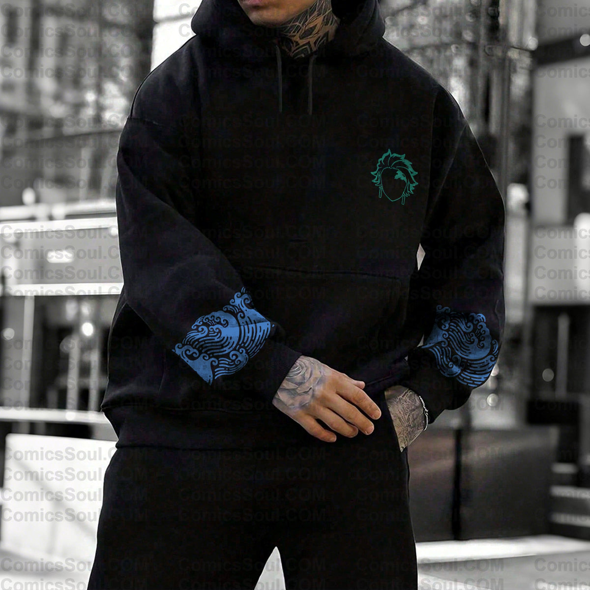 Unisex Anime Graphic Streetwear Vintage Hoodie| KNY