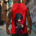 Unisex Naruto Anime Graphic Streetwear Tank Top