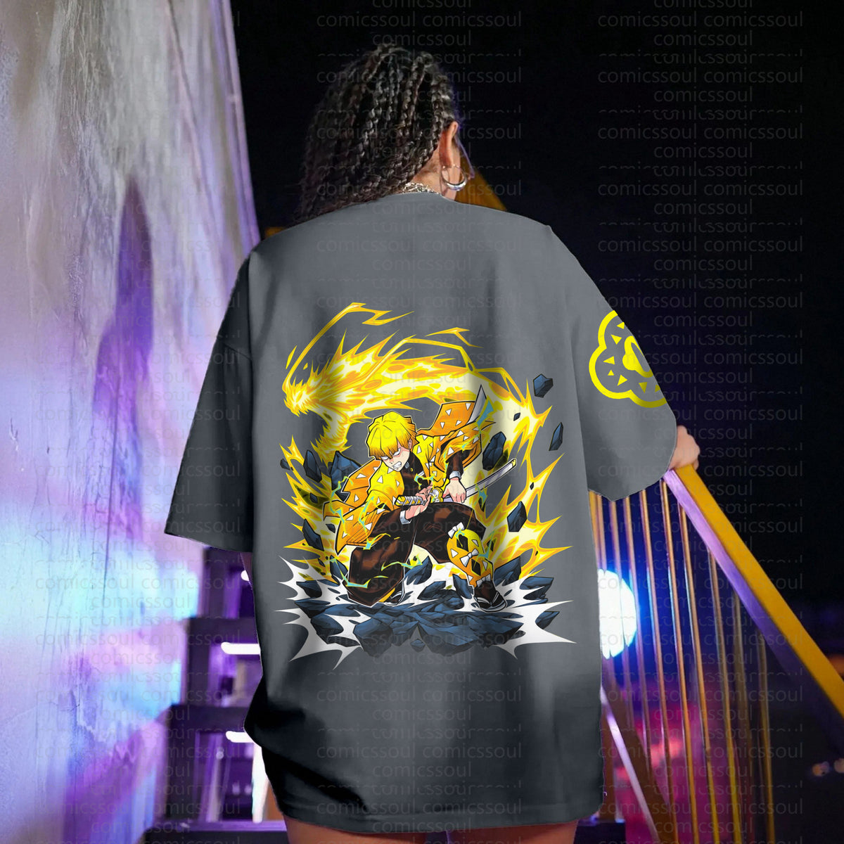 "Comicssoul" Anime Inspired Vintage T-Shirt