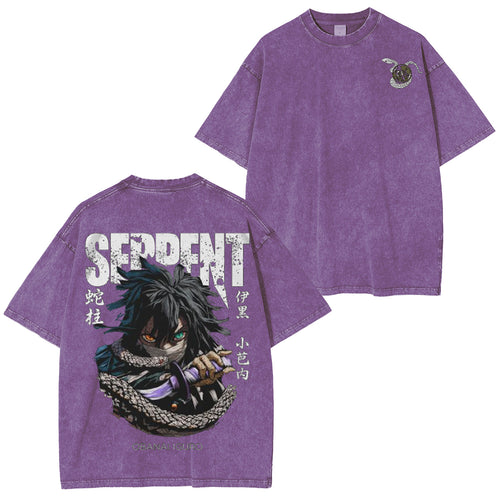 Anime Iguro Obanai anime Vintage Tee| KNY
