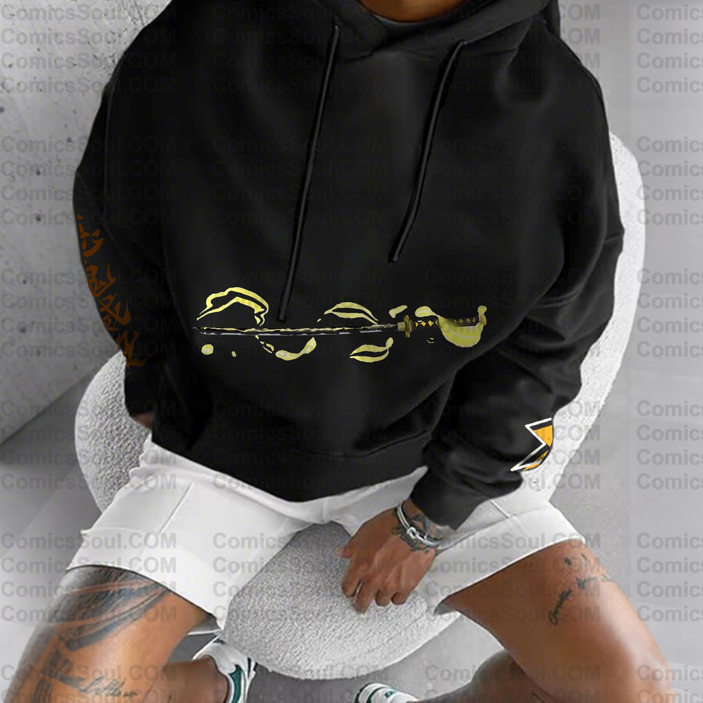 Unisex Anime Graphic Streetwear Vintage Hoodie| KNY