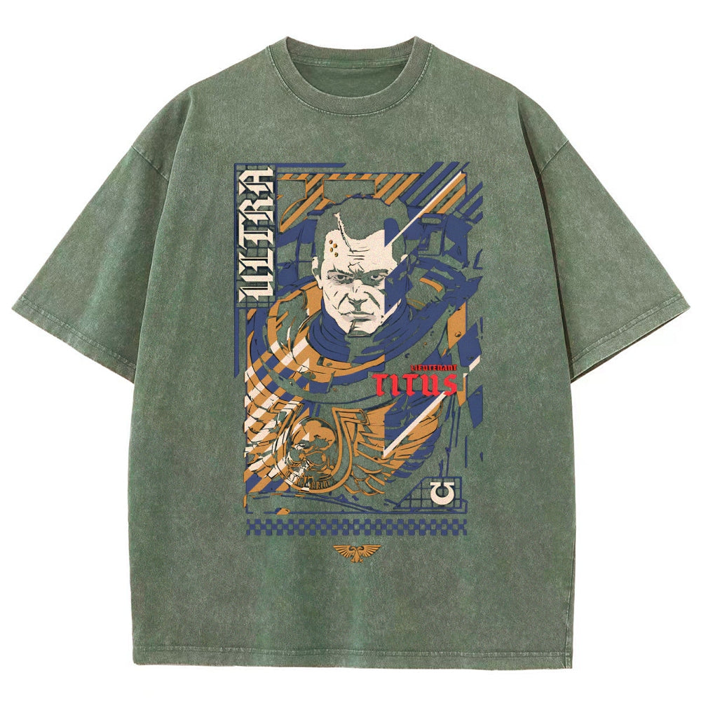 Unisex Fit Washed T-Shirt 丨WH40K