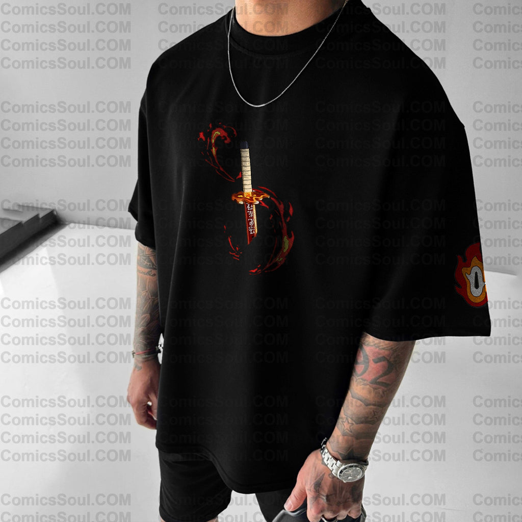 Unisex Anime Inspired Vintage T-Shirt| KNY