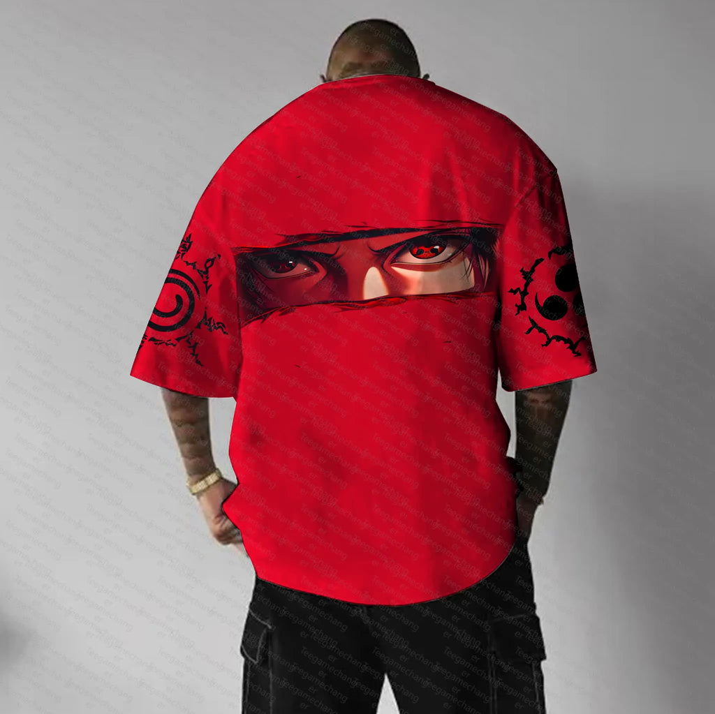Unisex Naruto Anime Graphic Streetwear T-Shirts