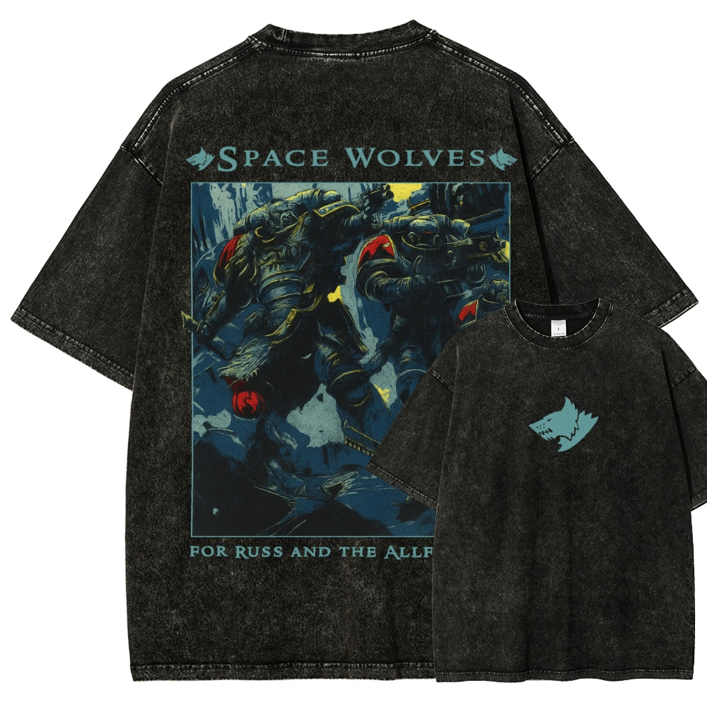 Unisex Fit Washed T-Shirt 丨WH40K