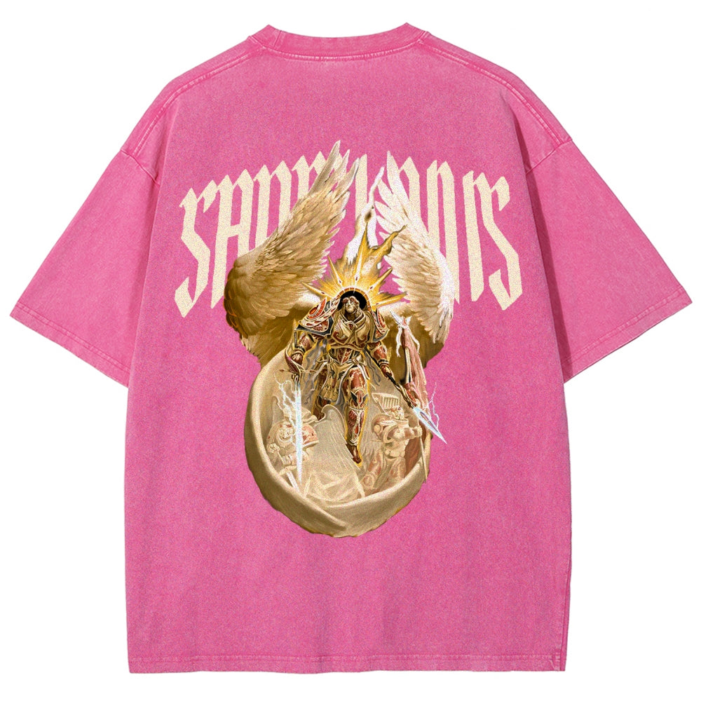Unisex Fit Washed T-Shirt 2508010341丨WH40K