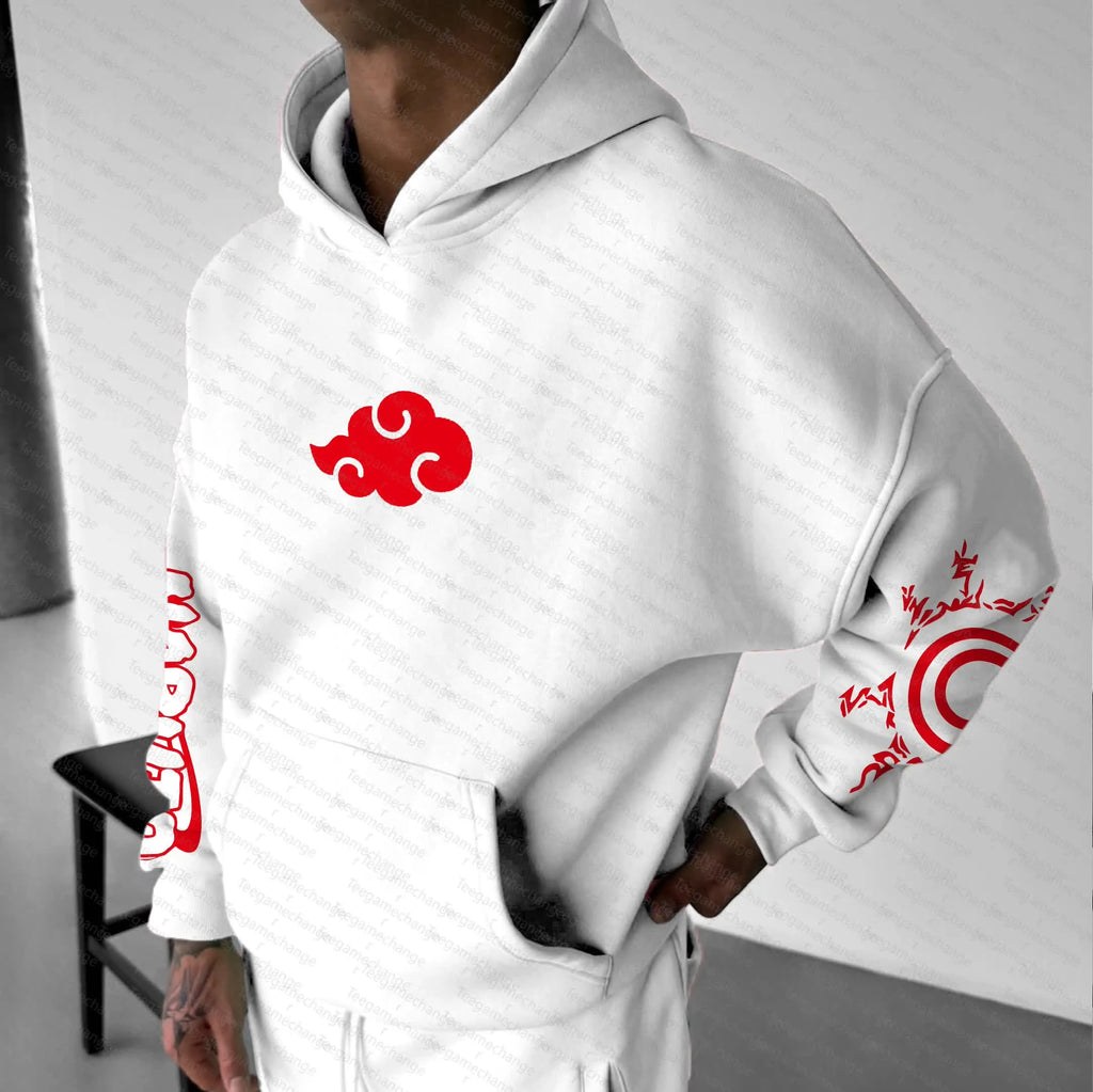 Unisex Naruto Anime Graphic Streetwear Hoodie