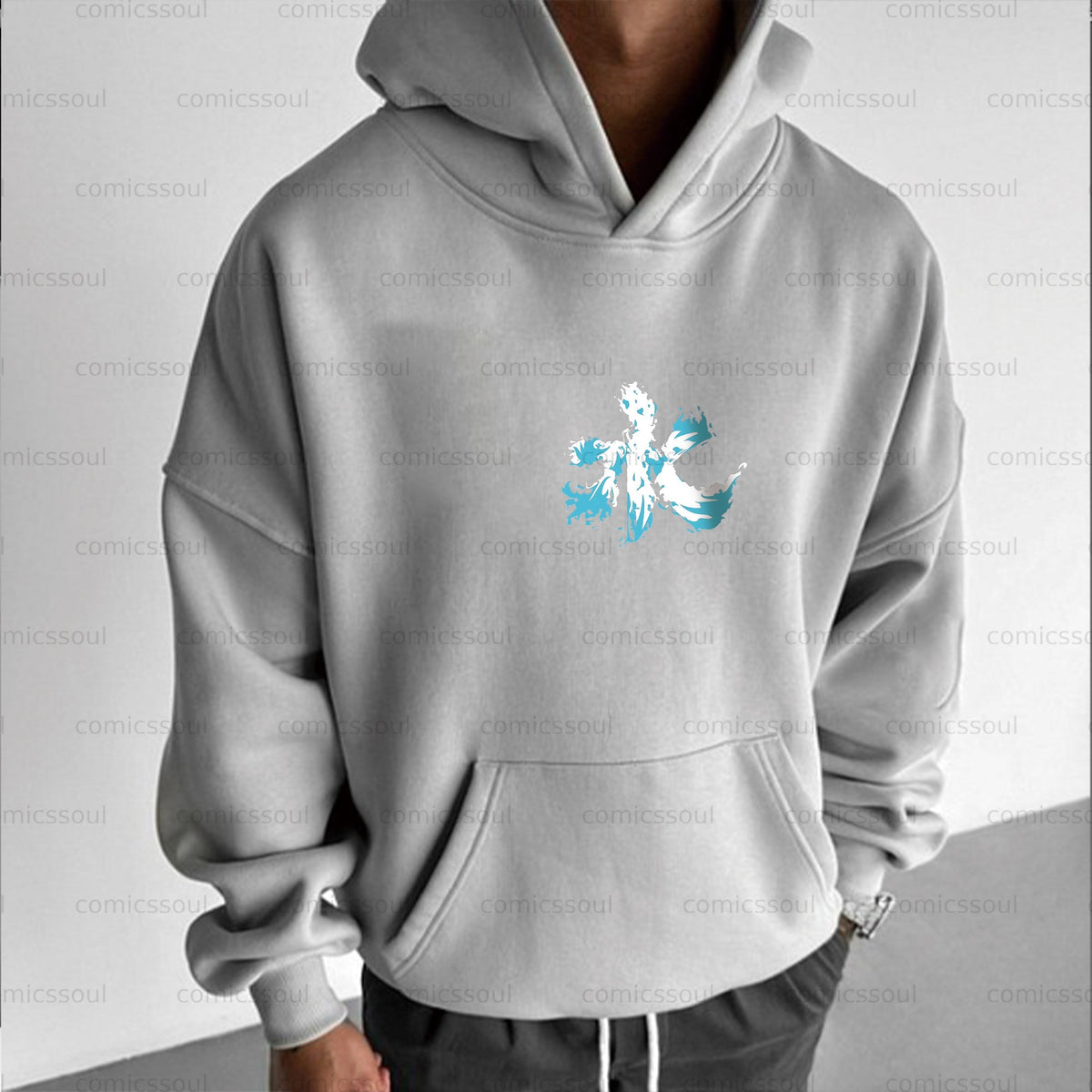 Unisex Anime Graphic Streetwear Vintage Hoodie