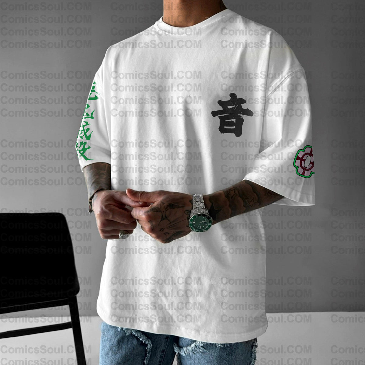 Unisex Anime Inspired Vintage T-Shirt| KNY