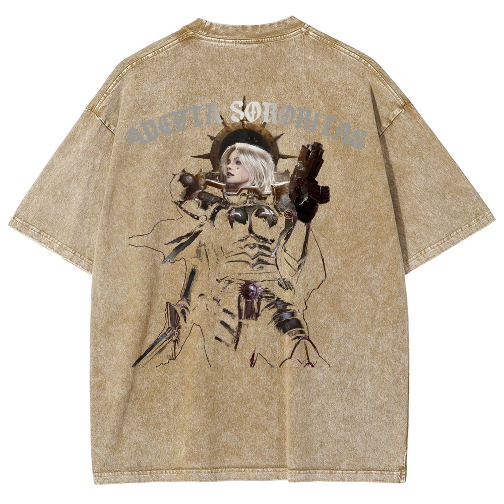 Unisex Fit Washed T-Shirt 丨WH40K