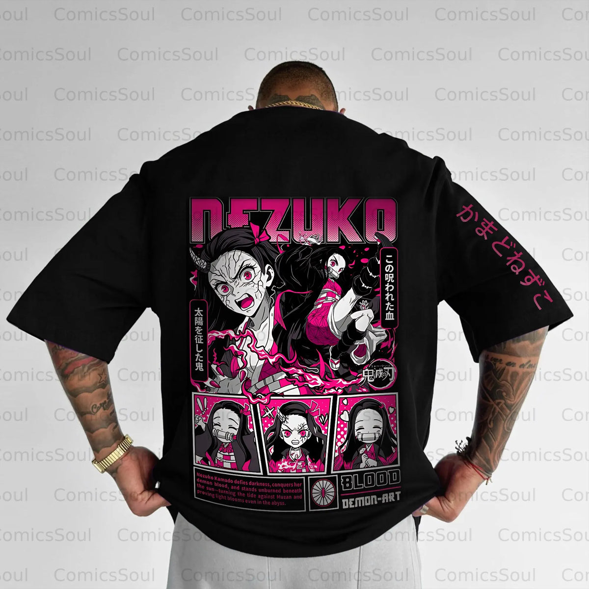 Unisex Anime Inspired Vintage T-Shirt