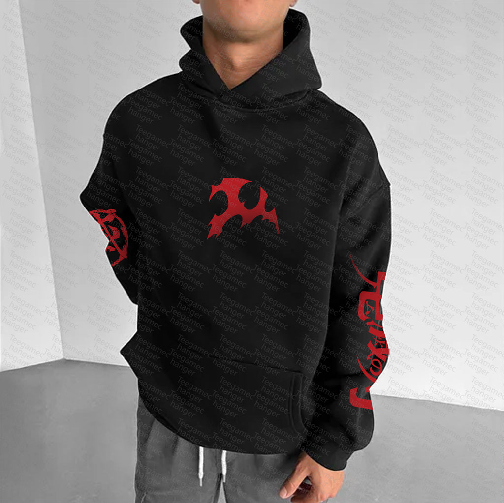 Unisex Anime Graphic Streetwear Vintage Hoodie