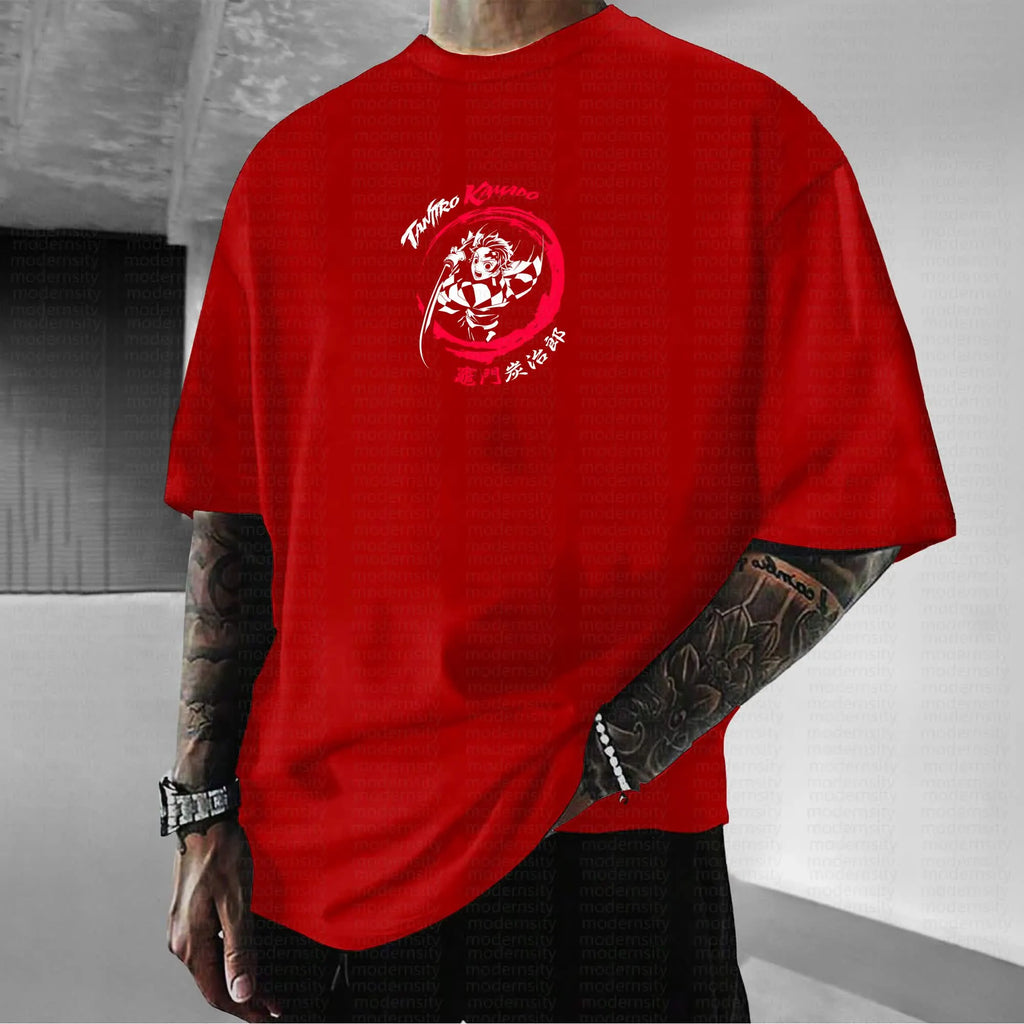 Unisex Anime Inspired Vintage T-Shirt丨Comicssoul