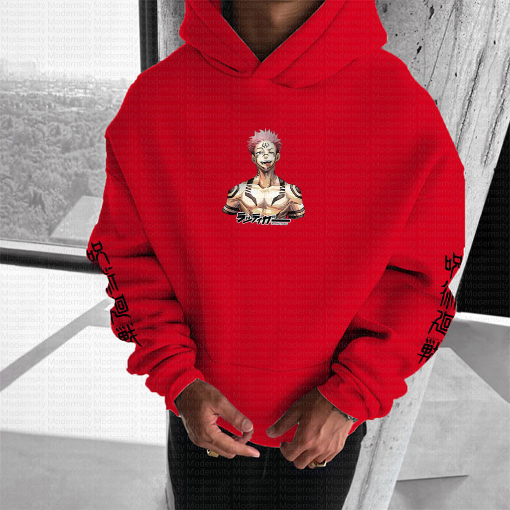 Unisex Anime Graphic Streetwear Vintage Hoodie丨Comicssoul