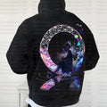 Vintage 3D Direct Inkjet Printed Washed Unisex Plush Hoodie| KNY