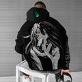 Unisex Anime Graphic Streetwear Vintage Plush Hoodie| KNY