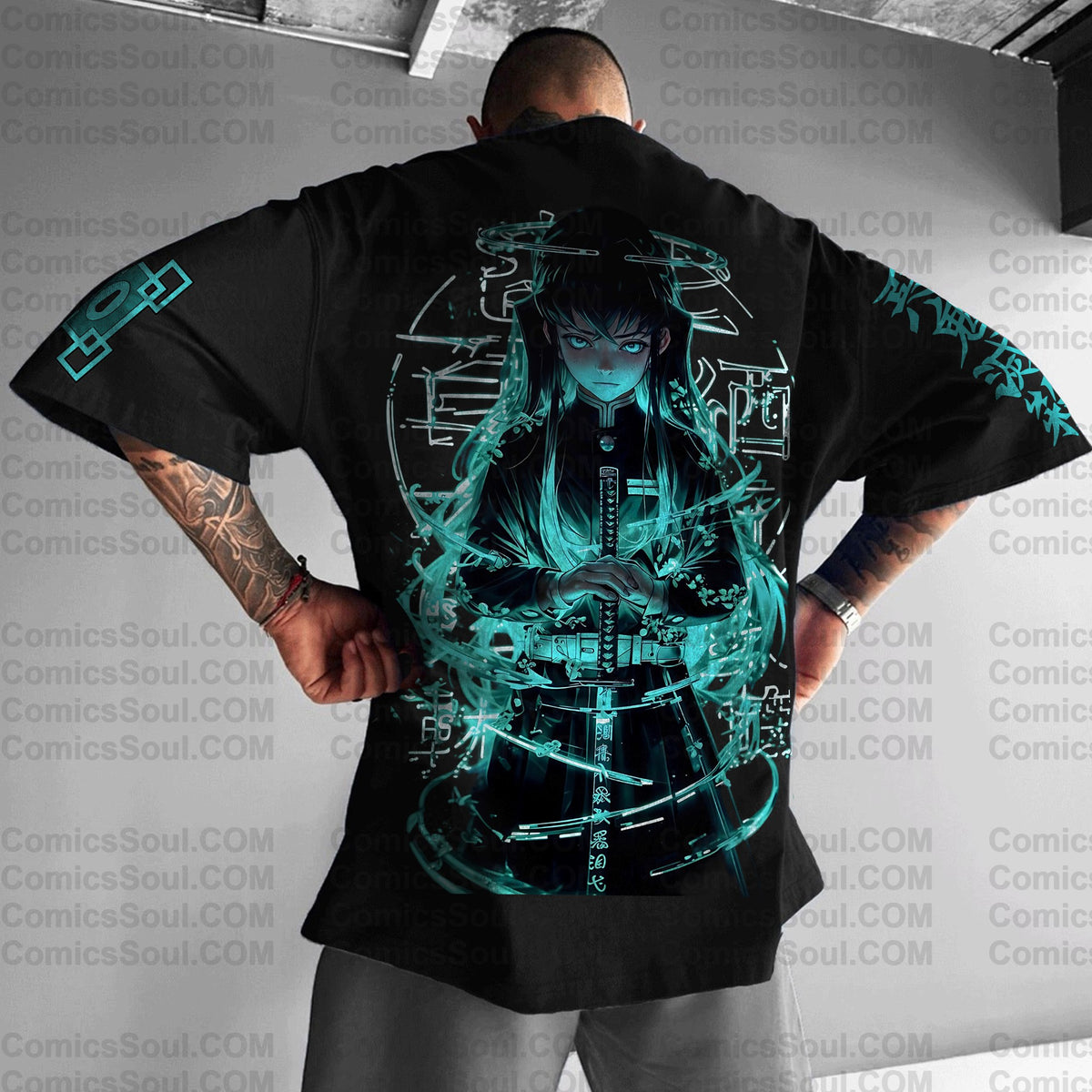 Unisex Anime Inspired Vintage T-Shirt| KNY