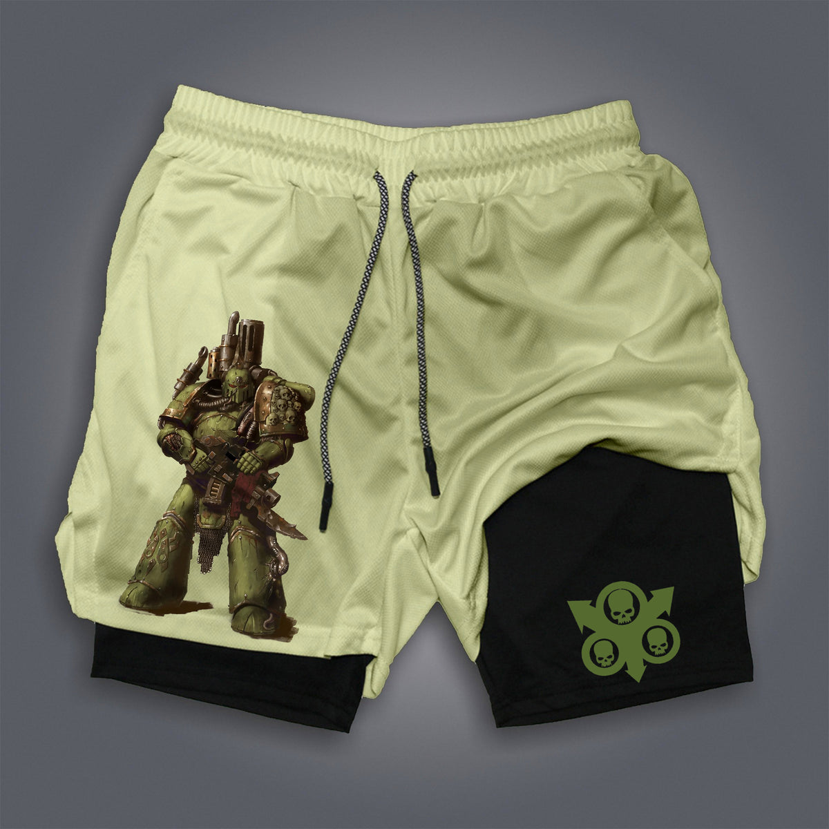 Unisex Casual Anime Streetwear Shorts| WH40K