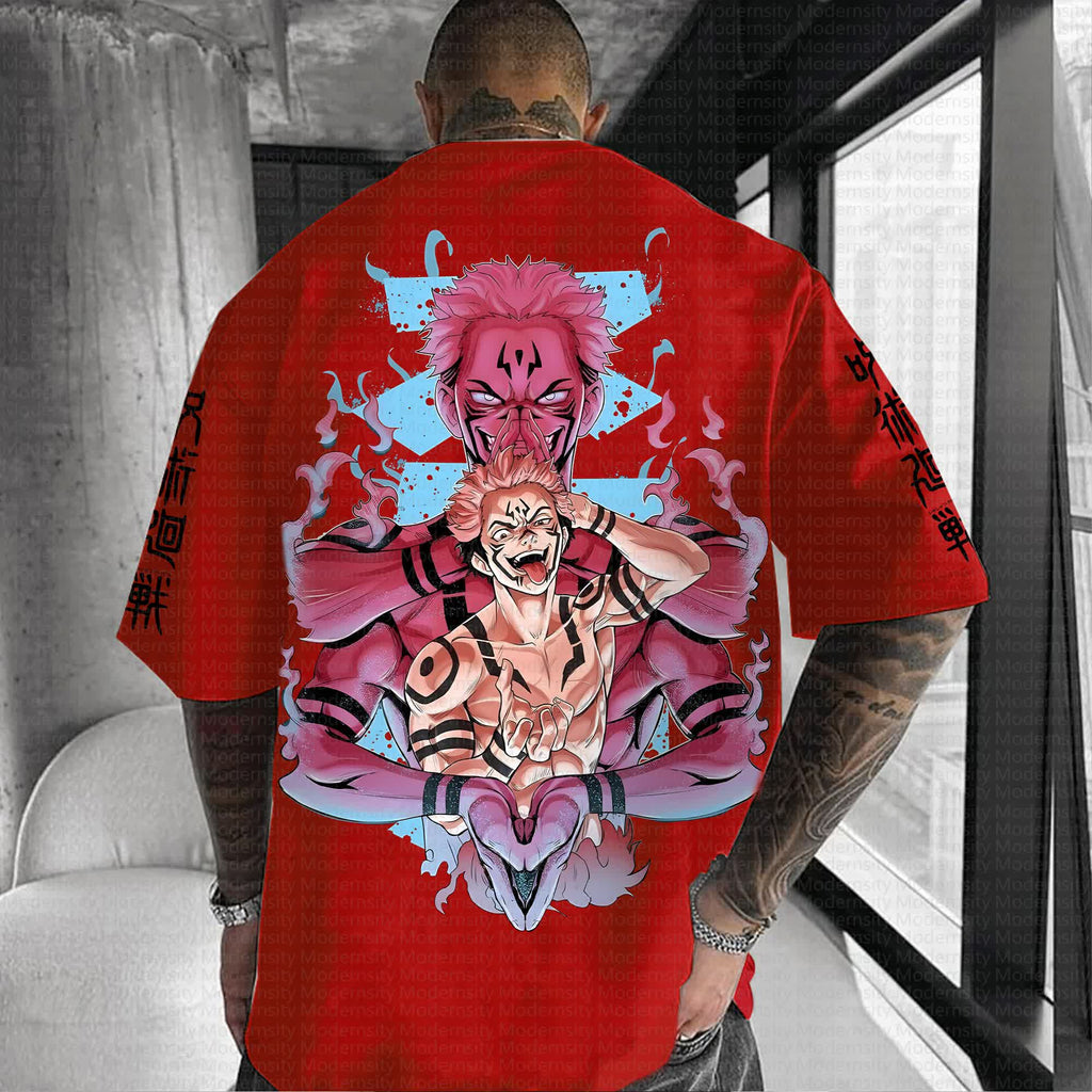 Unisex Anime Inspired Vintage T-Shirt丨Comicssoul