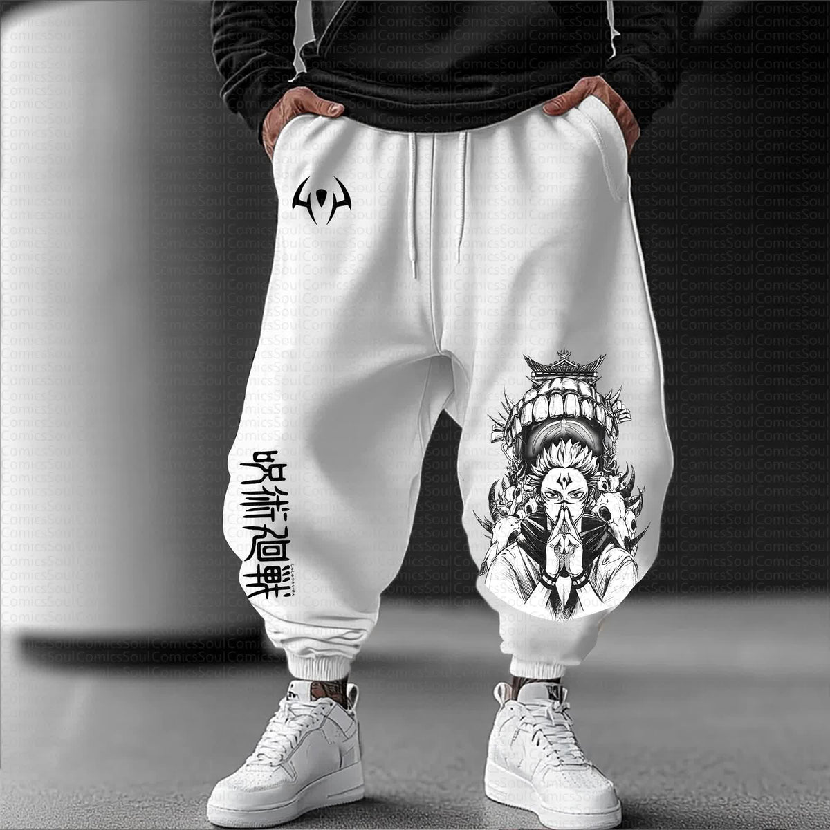 Unisex Anime Inspired Vintage Pants丨Comicssoul