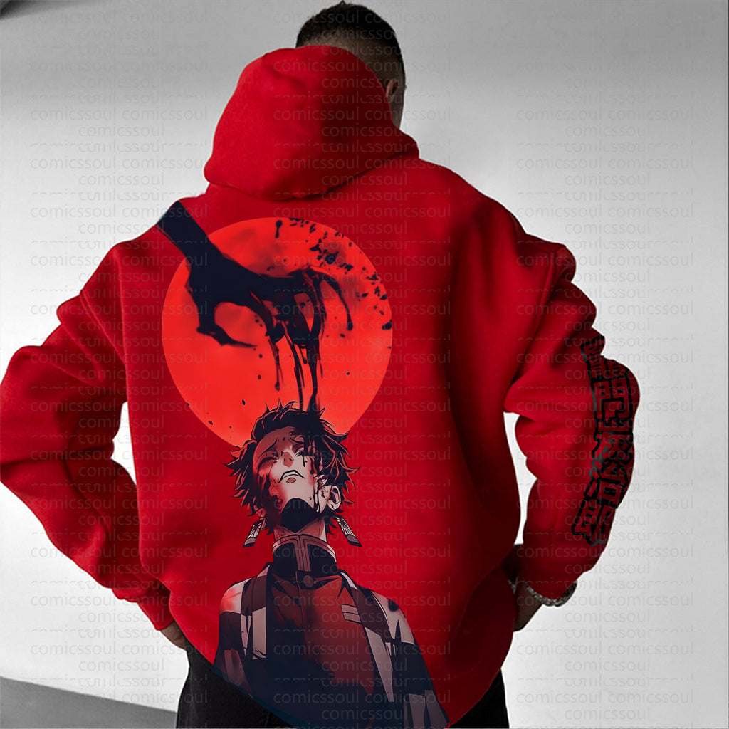Unisex “ Comicssoul   ” Graphic Streetwear Vintage Hoodie
