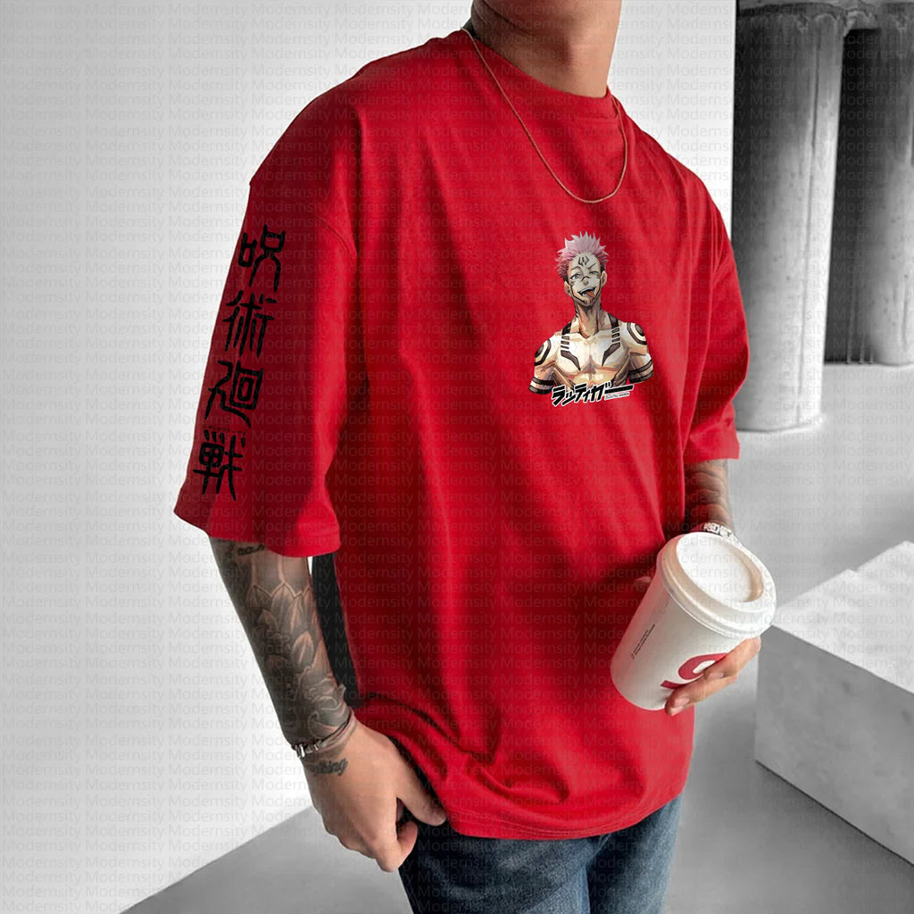 Unisex Anime Inspired Vintage T-Shirt丨Comicssoul