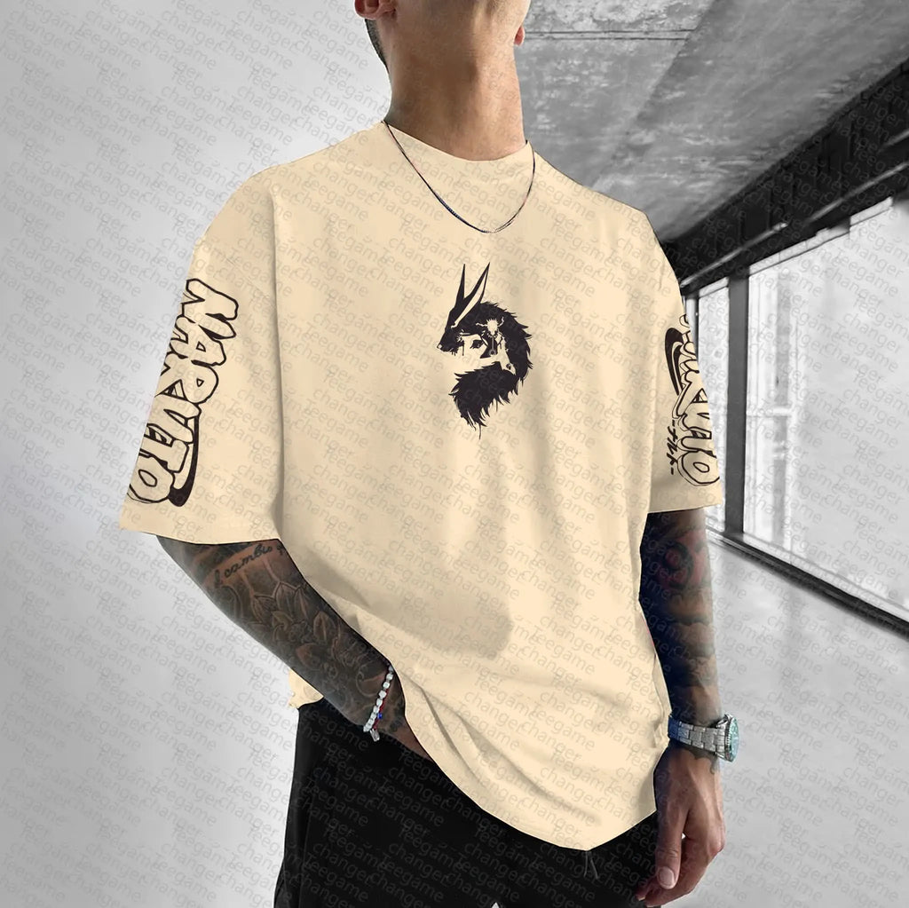 Unisex Naruto Anime Graphic Streetwear T-Shirts