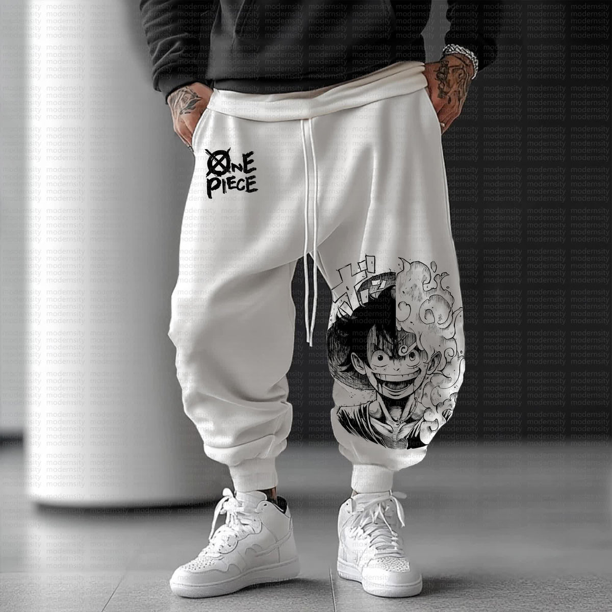 Unisex Anime Printed  Pants丨 Comicssoul
