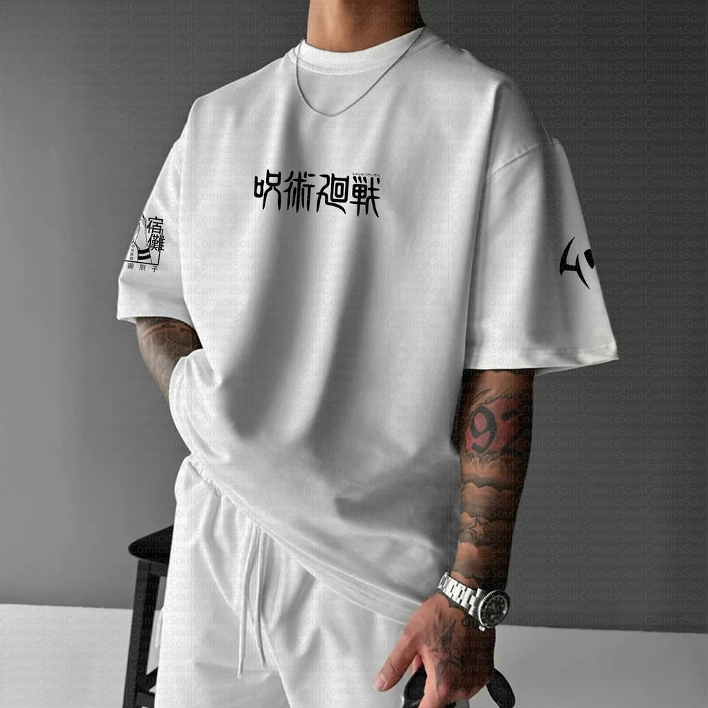Unisex Anime Inspired Vintage T-Shirt丨Comicssoul