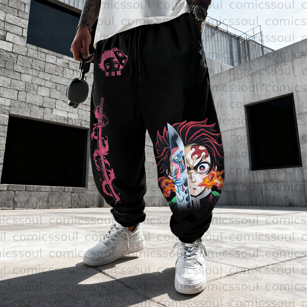 Unisex Anime Inspired Vintage Plush Pants