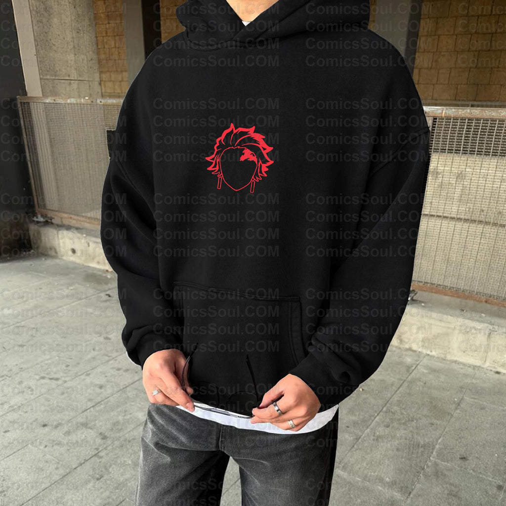 Vintage 3D Direct Inkjet Printed Washed Unisex Plush Hoodie| KNY