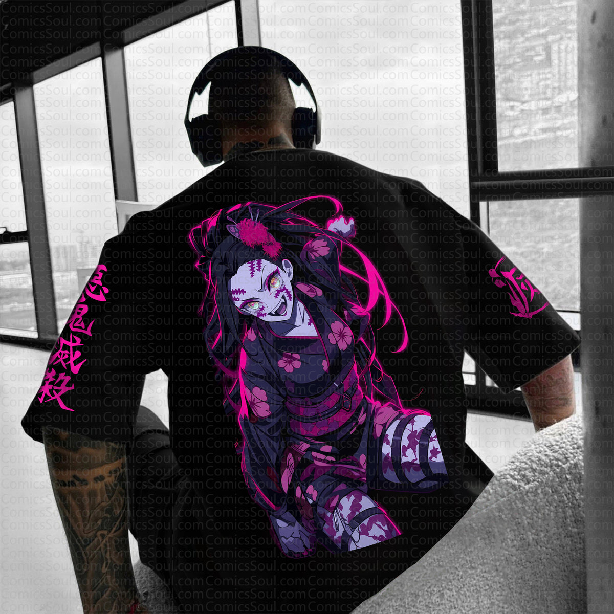 Unisex "Comicssoul" Anime Inspired Vintage T-Shirt