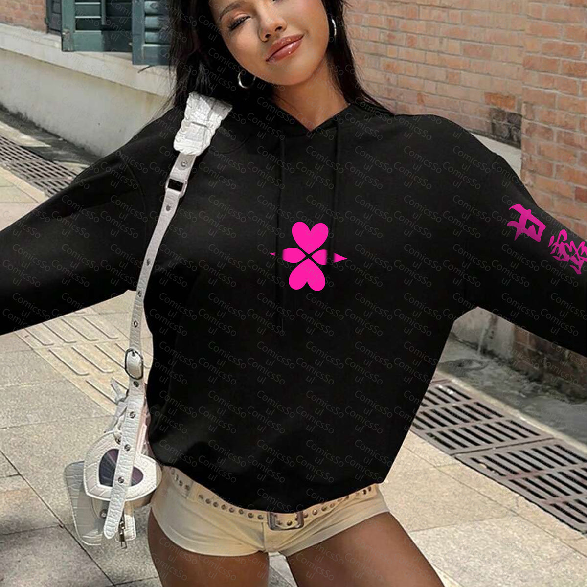 "Comicssoul" Anime Inspired Vintage Hoodie