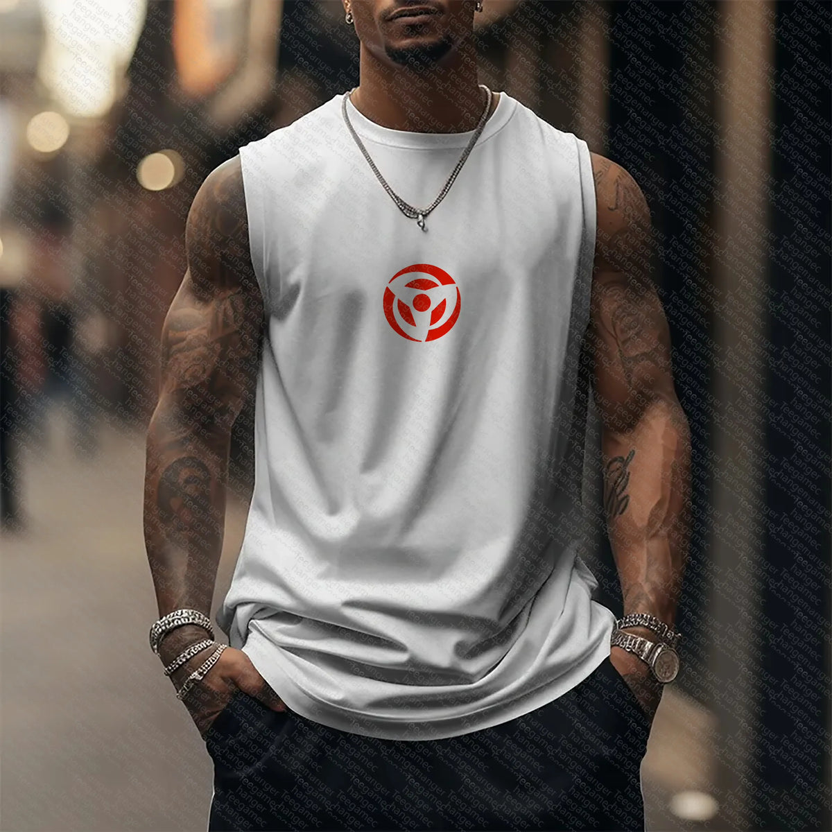 Unisex Naruto Anime Graphic Streetwear Tank Top
