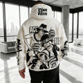 Color-blocked Plush Hoodie