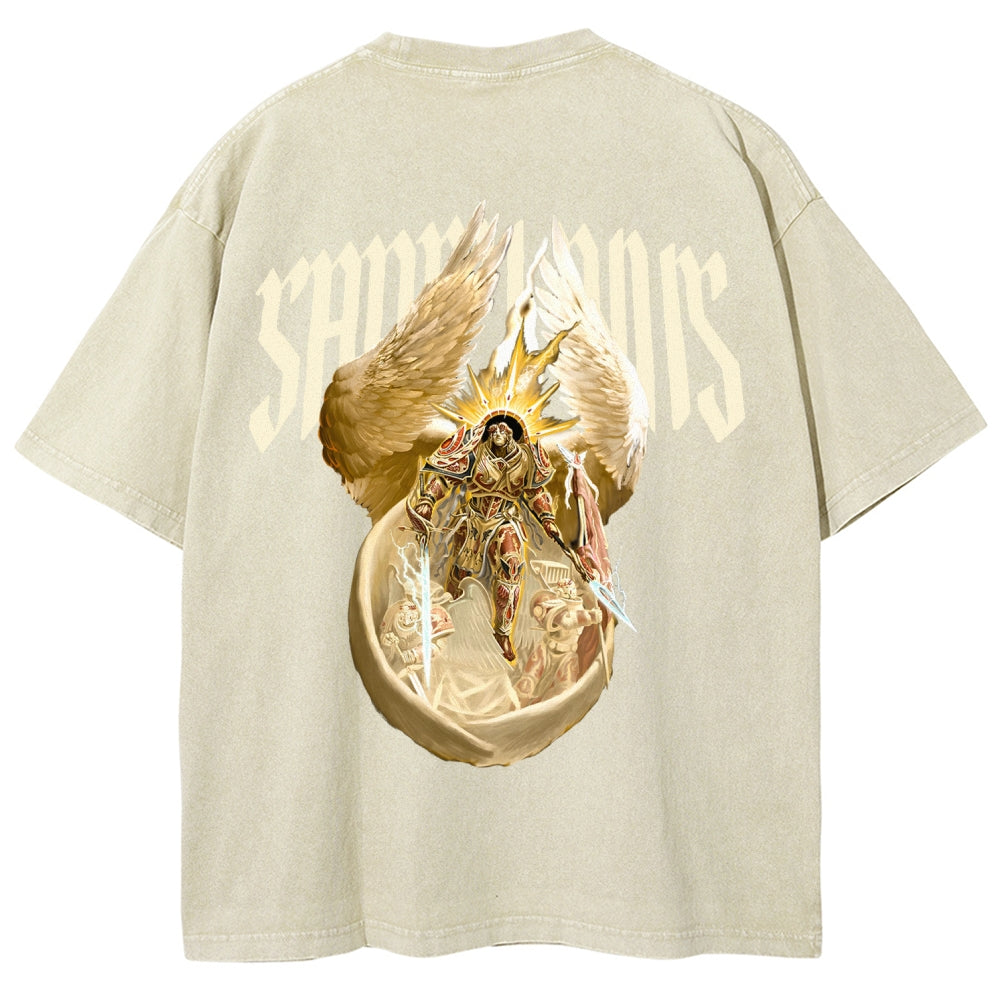Unisex Fit Washed T-Shirt 2508010341丨WH40K